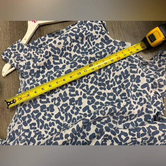 Piazza Del Tempio Italy Women's Leopard Print 100% Linen Dress Med Spring Beach - Picture 7 of 11